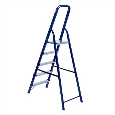 Стремянка, 5 ступеней, стальная, Сибртех