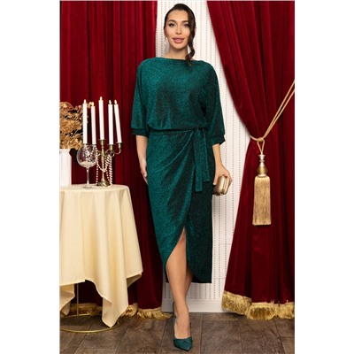 Платье праздничное Багира (изумруд) П14639-12М