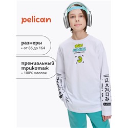 Джемпер для мальчиков Белый(2)