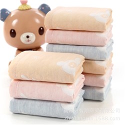 Gauze children's herbal dye, towel, new collection, wholesale