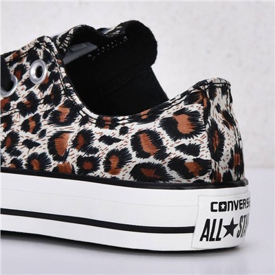 Кеды Converse Chuck Taylor All Star леопардовые Brown Black арт con-n-21
