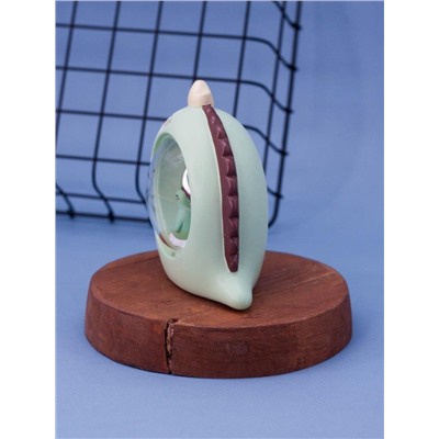 Ночник "Sleeping dino ball", green (11 см), пластик