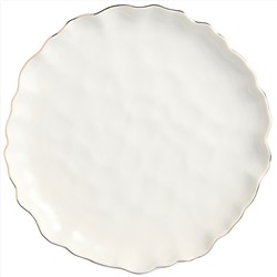 НАБОР ТАРЕЛОК ОБЕДЕННЫХ LEFARD "CHARM" 2 ШТ., 26,5*3 СМ (С ЗОЛОТОЙ ЛИНИЕЙ)