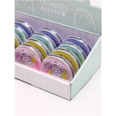 Набор зеркал «Spacely» шоу-бокс 12 шт. (4 цвета)