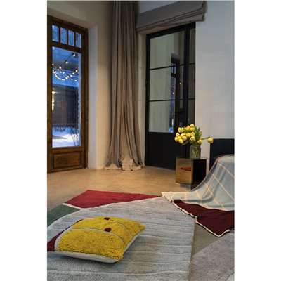 Ковер из хлопка с рисунком Tea plantation из коллекции Terra, 200х300 см