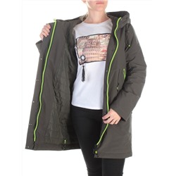 0829 KHAKI Куртка демисезонная женская RikA (150 гр.синтепона)