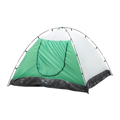 Палатка двухслойная трехместная 210 x 210 x 130 см, Camping Palisad