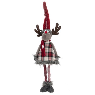 GAEM Игрушка набивная "Олень" (телескоп ноги), L30 W18 H88/33 см, 2в.