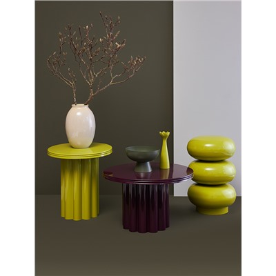 Столик приставной Vivlend, Ø43 см, лайм