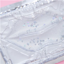 УЦЕНКА Патч гелевый для губ переливающийся с блёстками