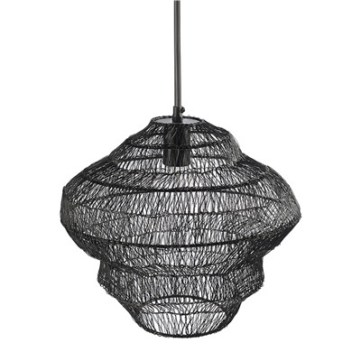 Светильник подвесной Vinger, Ø34х35 см, темно-серый