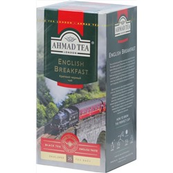 AHMAD TEA. Classic Taste. English Breakfast карт.пачка, 25 пак.