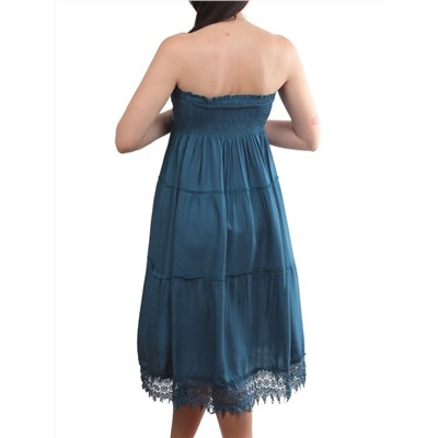 168 DK. BLUE Сарафан женский (100% хлопок)