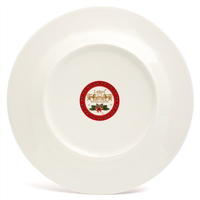 ТАРЕЛКА ЗАКУСОЧНАЯ LEFARD "ЕЛКА" 19 СМ КРАСНАЯ (КОР=18ШТ.)