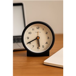 Часы-будильник «Rise and Shine», black (10,5х10 см)