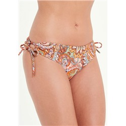 Paisley Print Bikini Bottoms