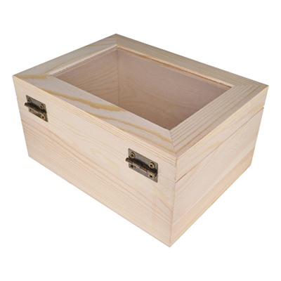BOX024 Деревянная шкатулка, 16х12х8см