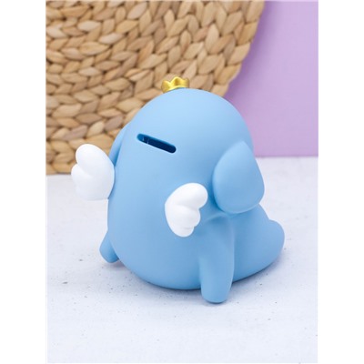 Копилка "King elephant", blue (14 см), пластик