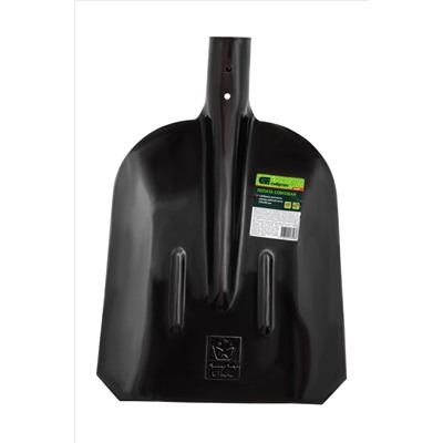 Лопата совковая, 235х285 мм, ребра жесткости, без черенка, Сибртех