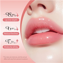 Фруктовый блеск для губ с Арбузом прозрачный Sadoer, 12 мл.