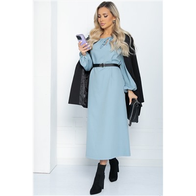 Платье Аура (голубое) П11075