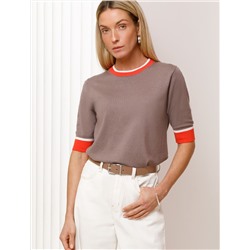 Джемпер тонкой вязки из вискозы