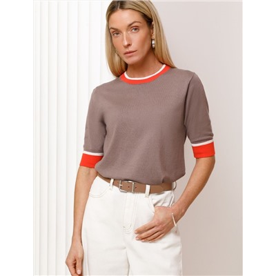 Джемпер тонкой вязки из вискозы