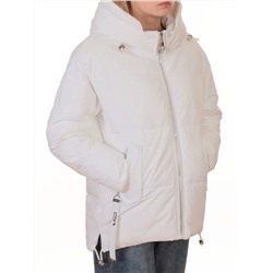 2387 WHITE Куртка зимняя женская (150 гр. холлофайбер)