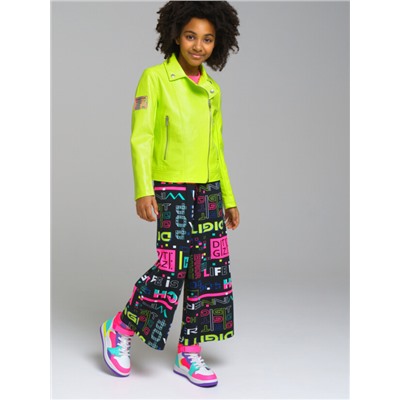 Куртка из экокожи для девочки