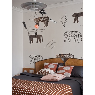 Подушка декоративная Feather mood из коллекции Ethnic, 45х45 см