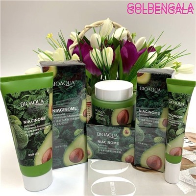 Набор косметики для лица Bioaqua Niacinome avocado Увлажнение и питание