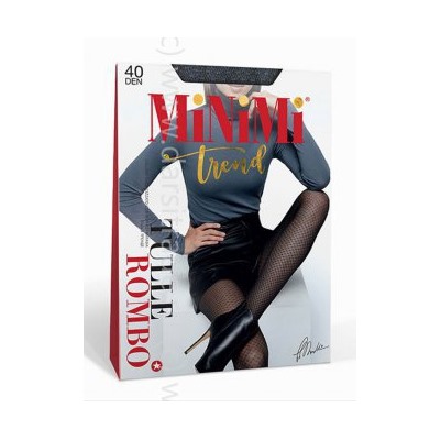 Колготки женские Tulle Rombo 40 MiNiMi Дроп
