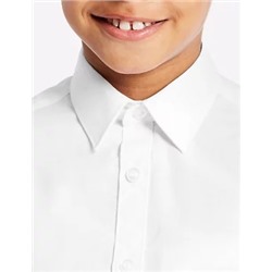 3pk Boys' Easy Iron School Shirts (2-16 Yrs)
