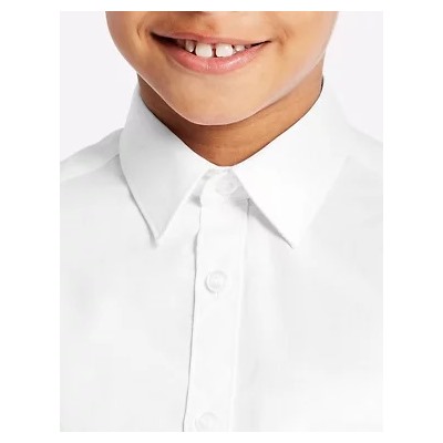 3pk Boys' Easy Iron School Shirts (2-16 Yrs)