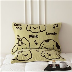 Муслиновая мягкая дышащая наволочка 52×75см