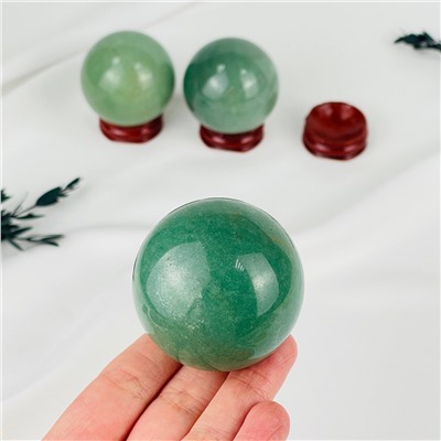 Радуга Самоцветов Шар из Кварца зеленого (Бразилия)