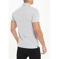 Neon Tipped Polo Shirt