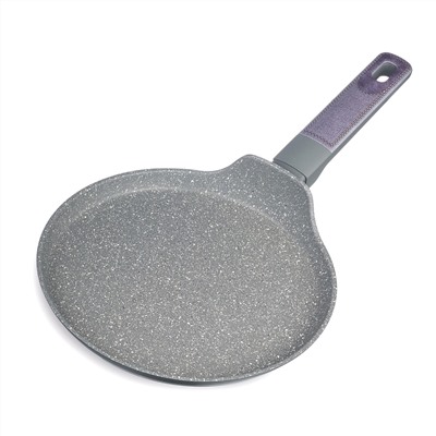 СКОВОРОДА БЛИННАЯ С АНТИПРИГАРНЫМ ПОКРЫТИЕМ PFLUON MARBLE, 22*4,3 СМ