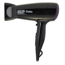 Фен Delta DL-0916 2000Вт черный 3 режима холодный воздух (12шт)