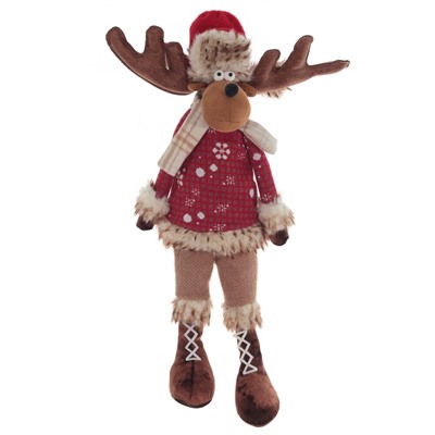 GAEM Игрушка набивная "Олень", L37 W20 H58/32 см, 2в.