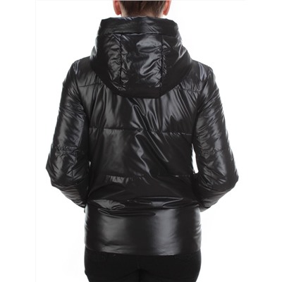 8260 BLACK Куртка демисезонная женская BAOFANI (100 гр. синтепон)
