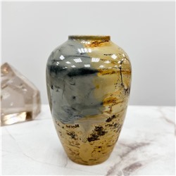 Радуга Самоцветов Ваза из дендритовой Яшмы