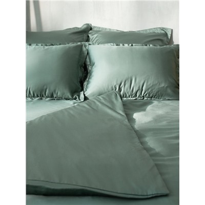 Наволочка SL Home Tencel 50*70+3 см , цв. оливковый