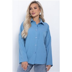 Рубашка Оксфорд (голубая) Б11253
