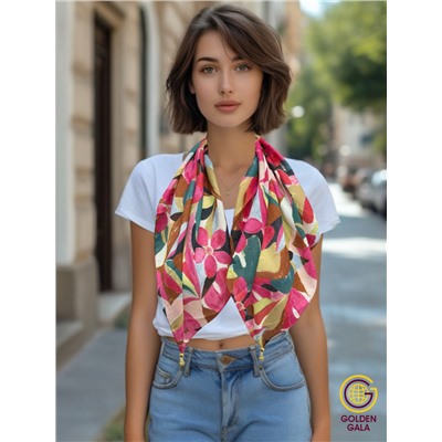 Платок на шею с украшением Артикул 2455/27