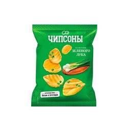 «Чипсоны», чипсы со вкусом зелёного лука, 40 г