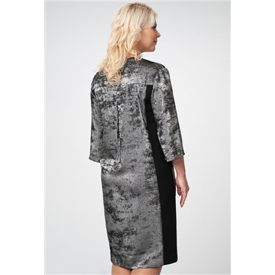 Платье ASV 2110 черный-серебро