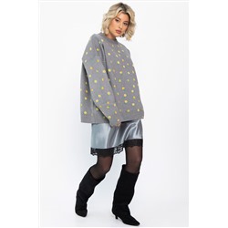 Юбка Игривое настроение (серебро) Ю14799-7М