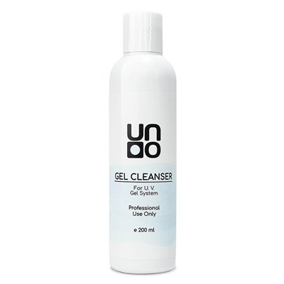 Жидкость UNO Gel Cleanser для обезжиривания и снятия дисперсионного слоя 200 ml