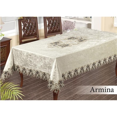 Скатерть 160x220 см. ARMINA EKRU - Maison Royale